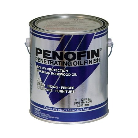 PENOFIN Semi-Transparent Redwood Oil-Based Penetrating Wood Stain 1 gal F3ETRGA